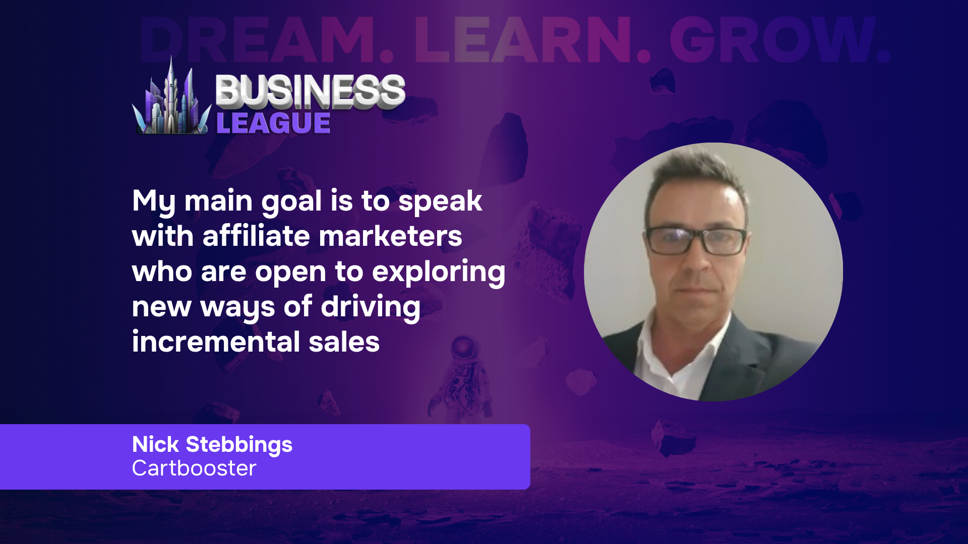 Nick Stebbings (CartBooster): "I signed up for the Revenue Rally Challenge the other day and had our first success"
