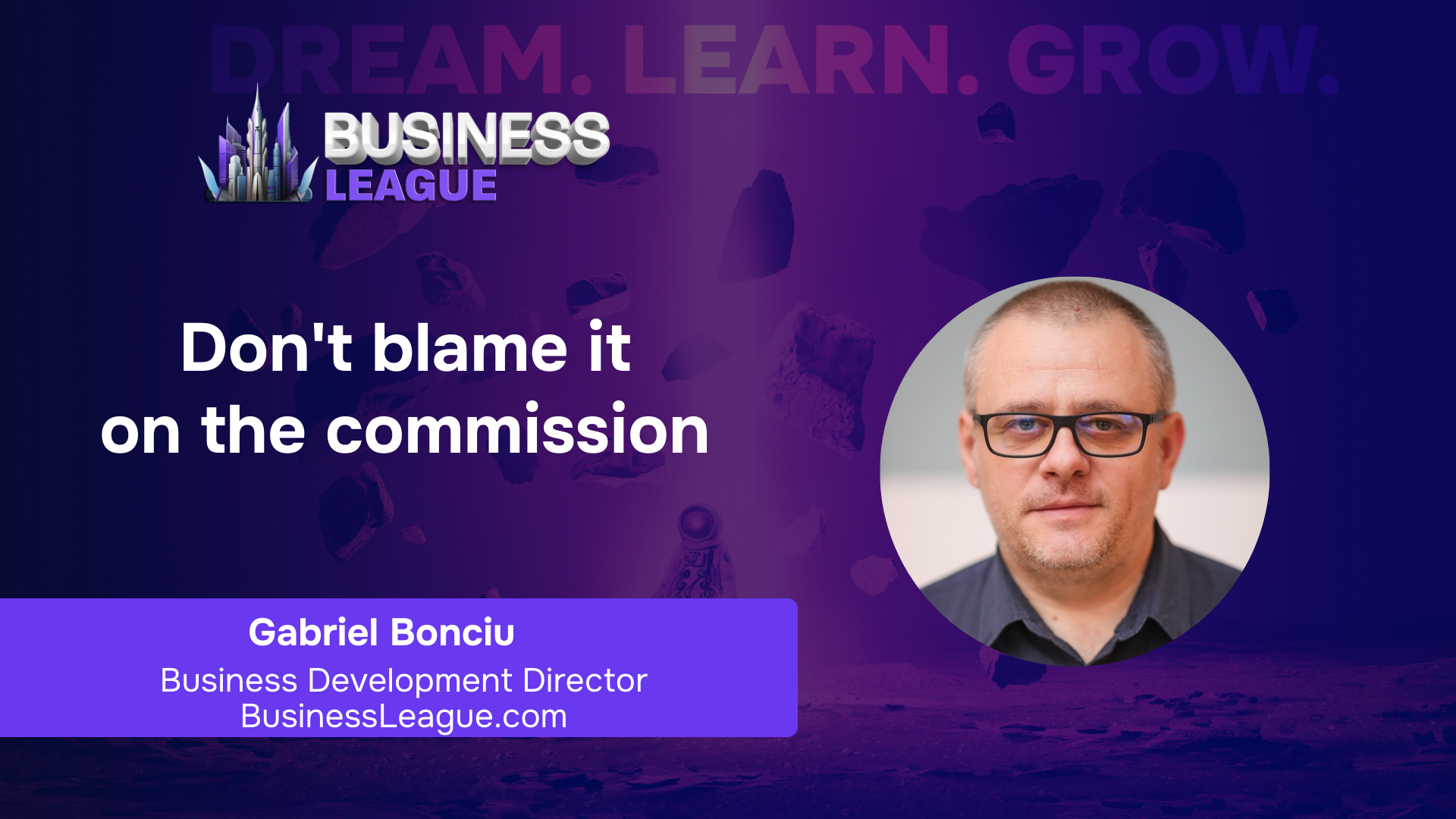 Nu da vina pe comision... mereu