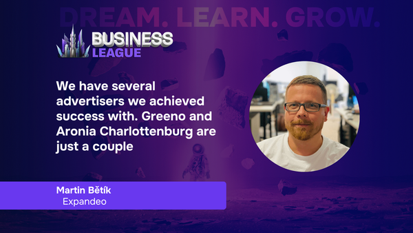 Martin Bětík (Expandeo): "Last year’s Black Friday was our best one yet, and we’re aiming to beat that this year"